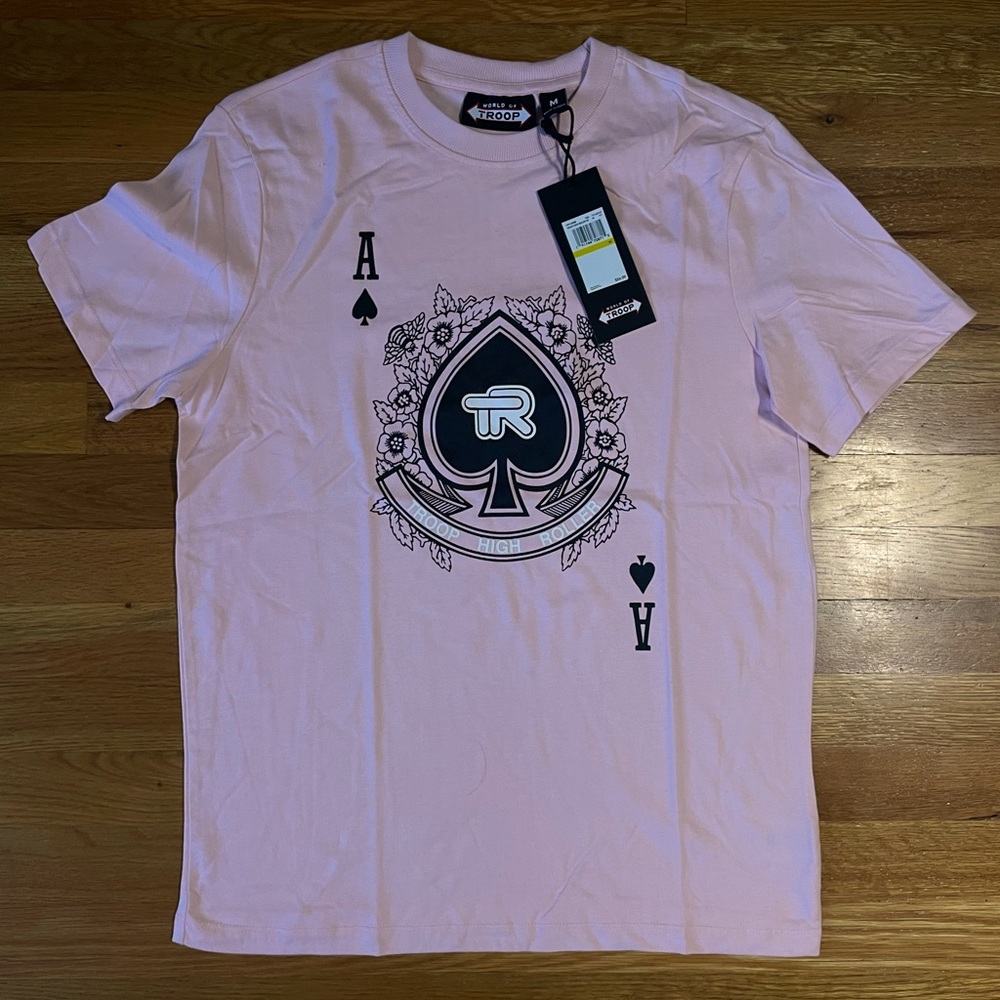 Troop High Roller tee | Pink